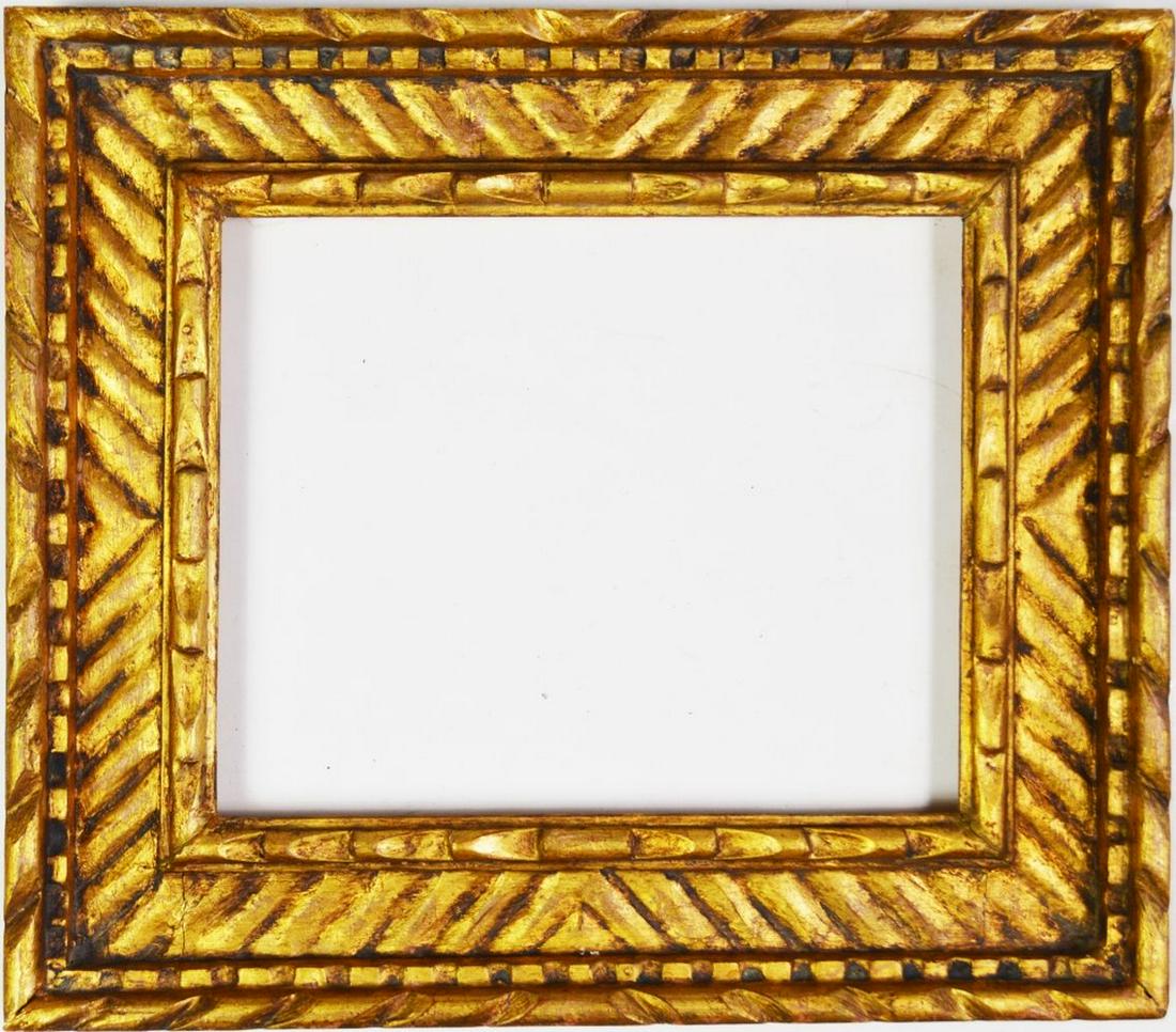 FINE SPANISH CARVED & GILT PAINTING FRAME (1 of 7)