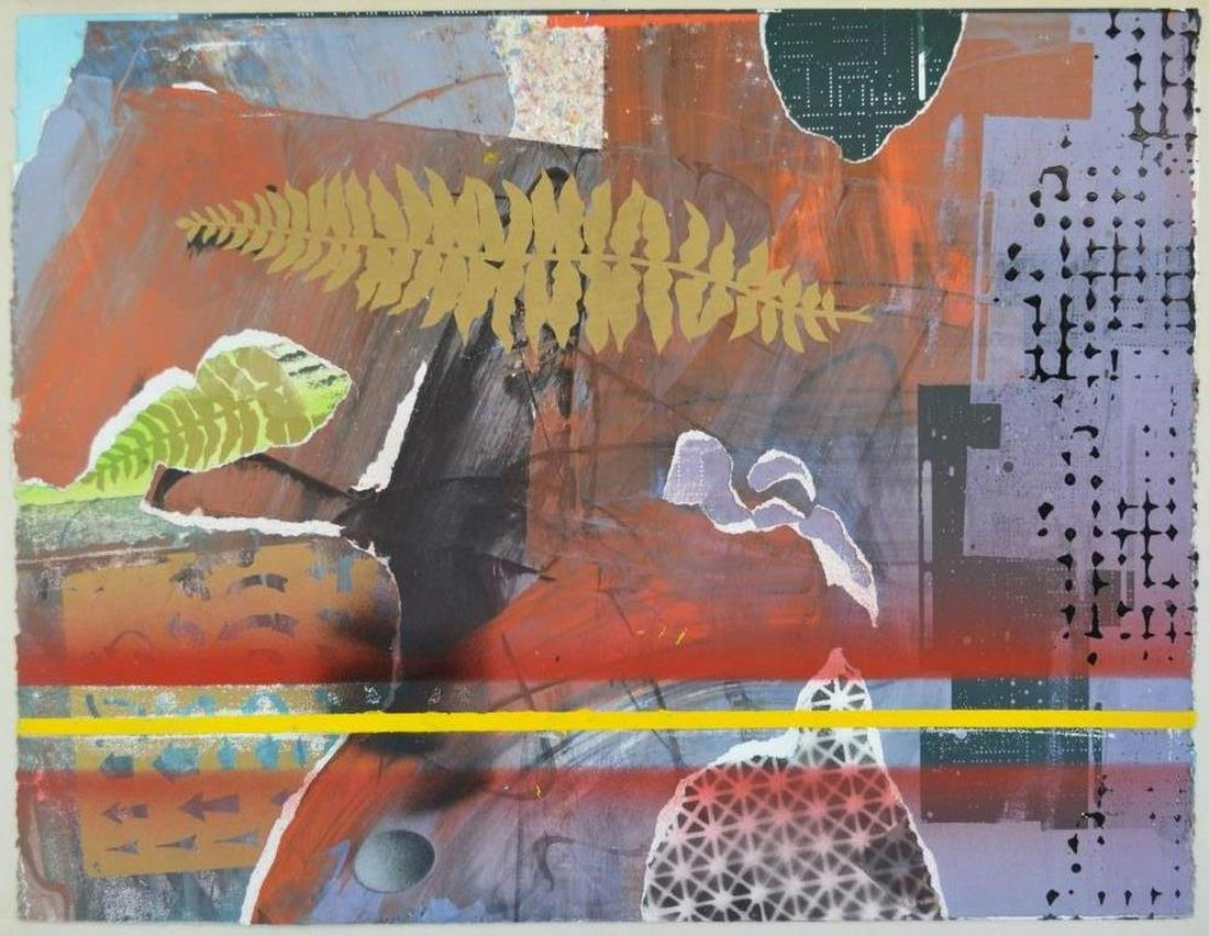 ABSTRACT MODERNIST PAINTING (1 of 4)