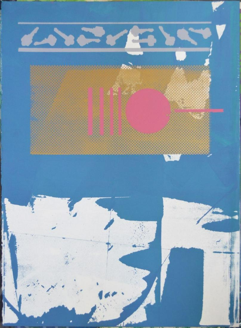 POSTMODERN ABSTRACT COLORFIELD PAINTING (1 of 4)