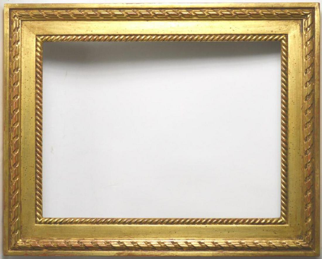 FINE CARVED & GILT WOOD PAINTING FRAME (1 of 4)