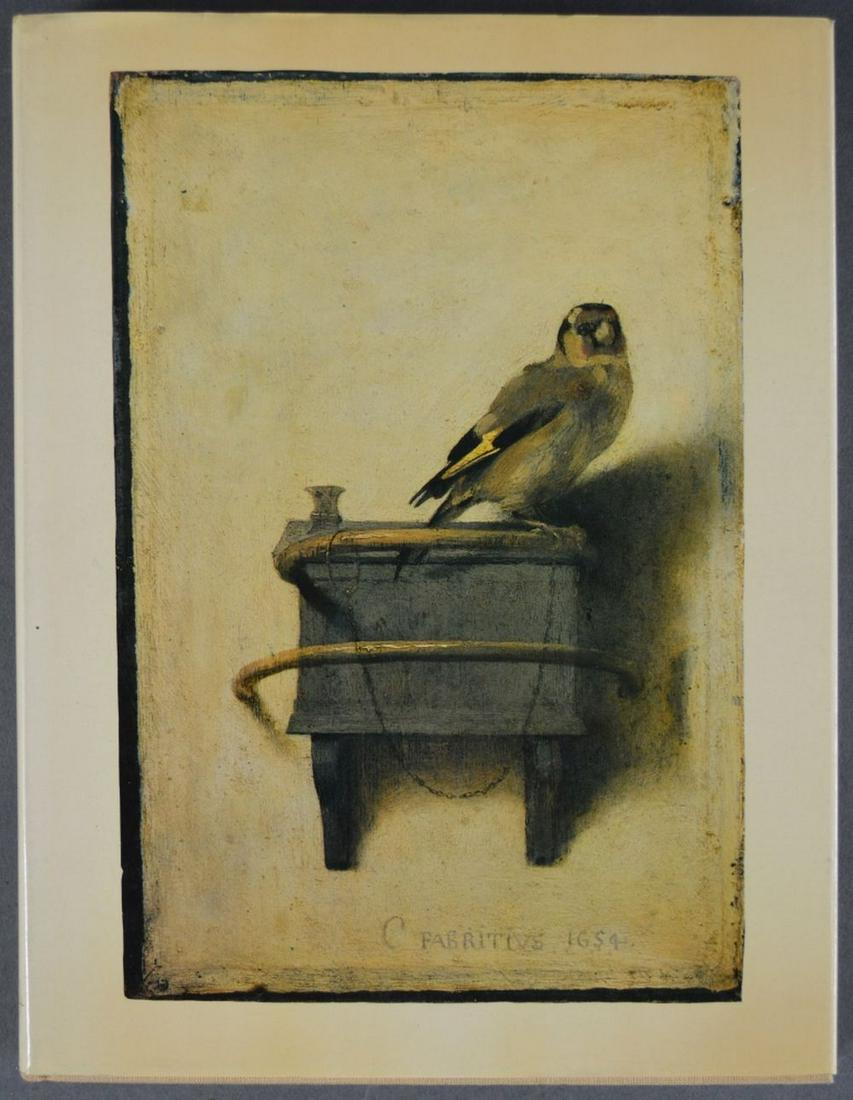 CAREL FABRITIUS CATALOGUE RAISONNE BY C. BROWN: Carel Pietersz Fabritius (1622 - 1654) Holland/ Netherlands. A catalogue raissone by Christopher Brown and published by Cornell University Press. Measures: H 11 1/4" x W 8 3/4"