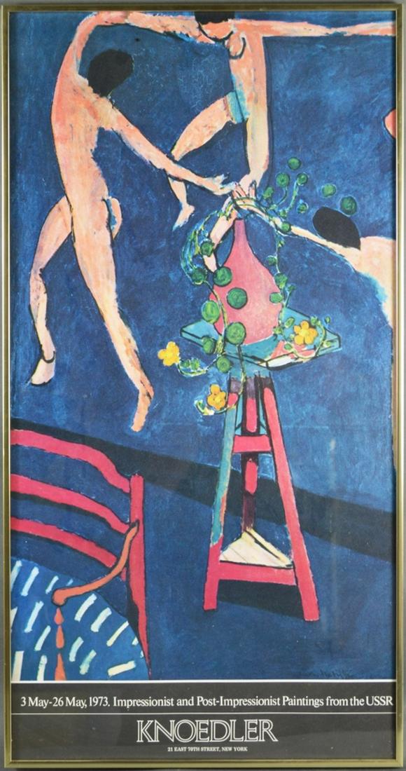 KNOEDLER GALLERY EXHIBITION POSTER 1973 (1 of 4)