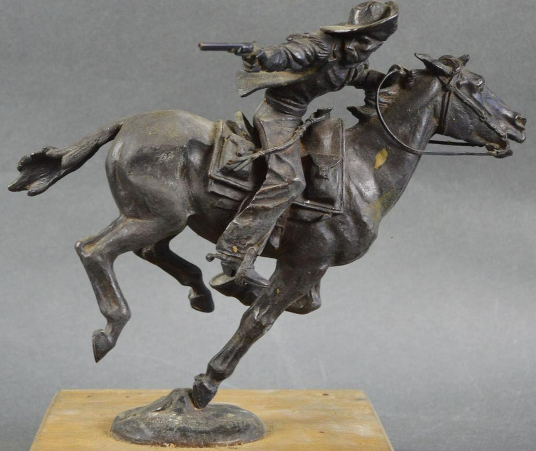 HARRY JACKSON 1924-2011 PONY EXPRESS BRONZE SIGNED (1 of 10)