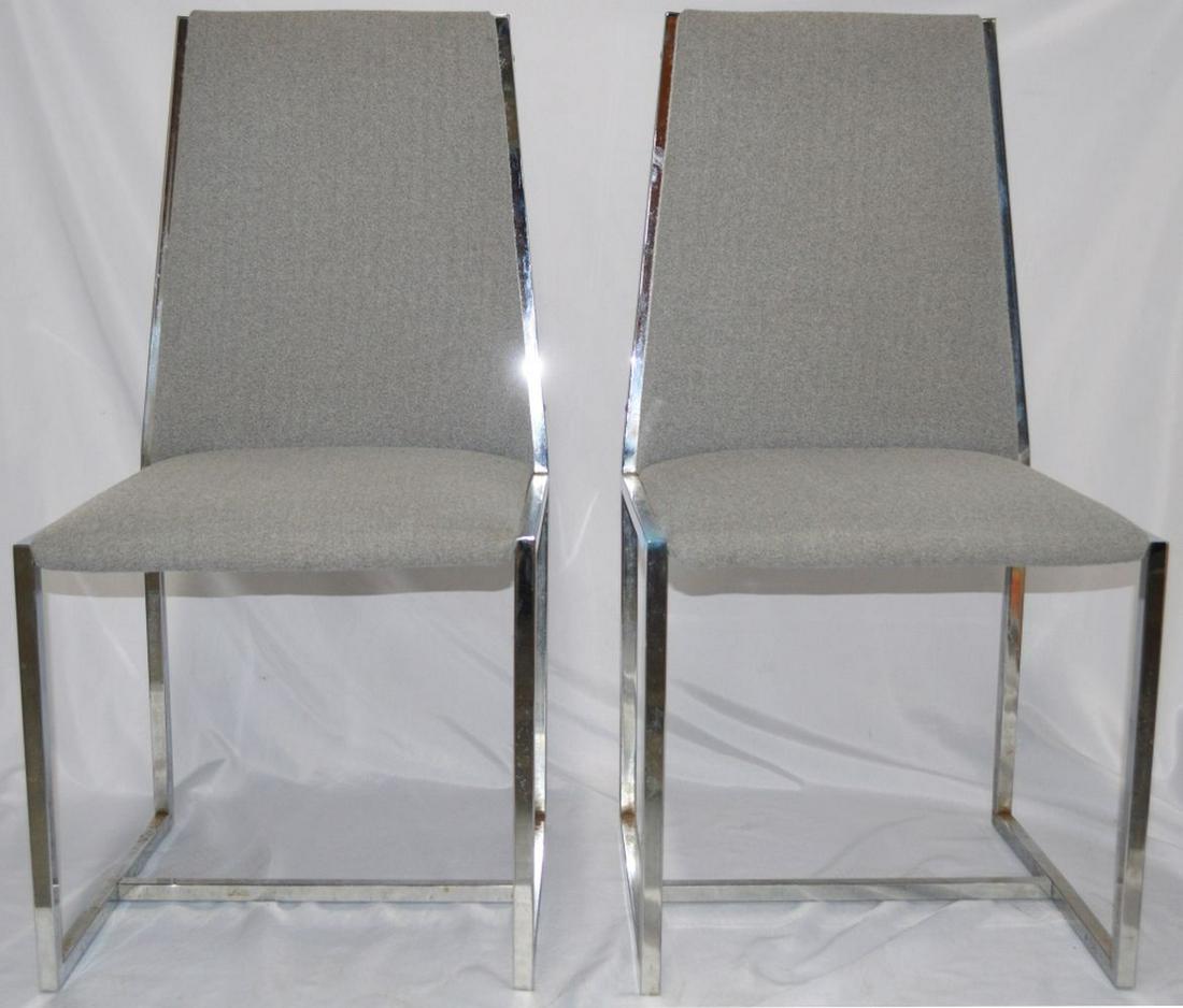 1980'S MODERN CHROME METCO CHAIRS (1 of 7)