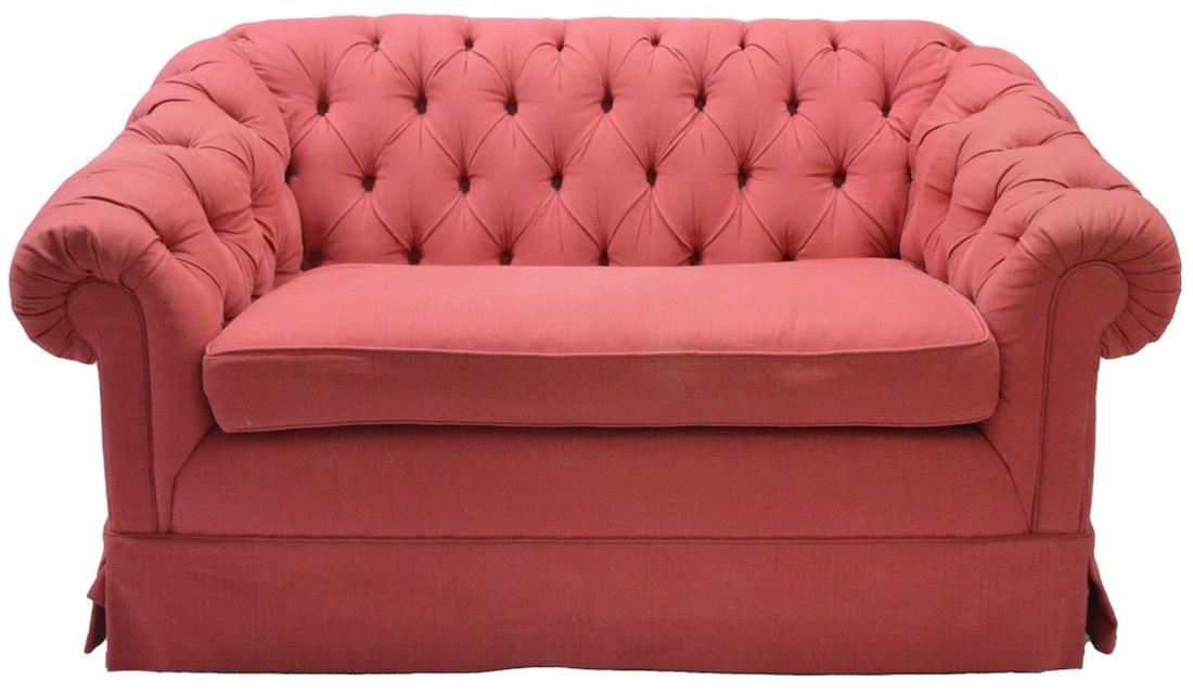 CUSTOM CHESTERFIELD STYLE SOFA LOVESEAT (1 of 7)
