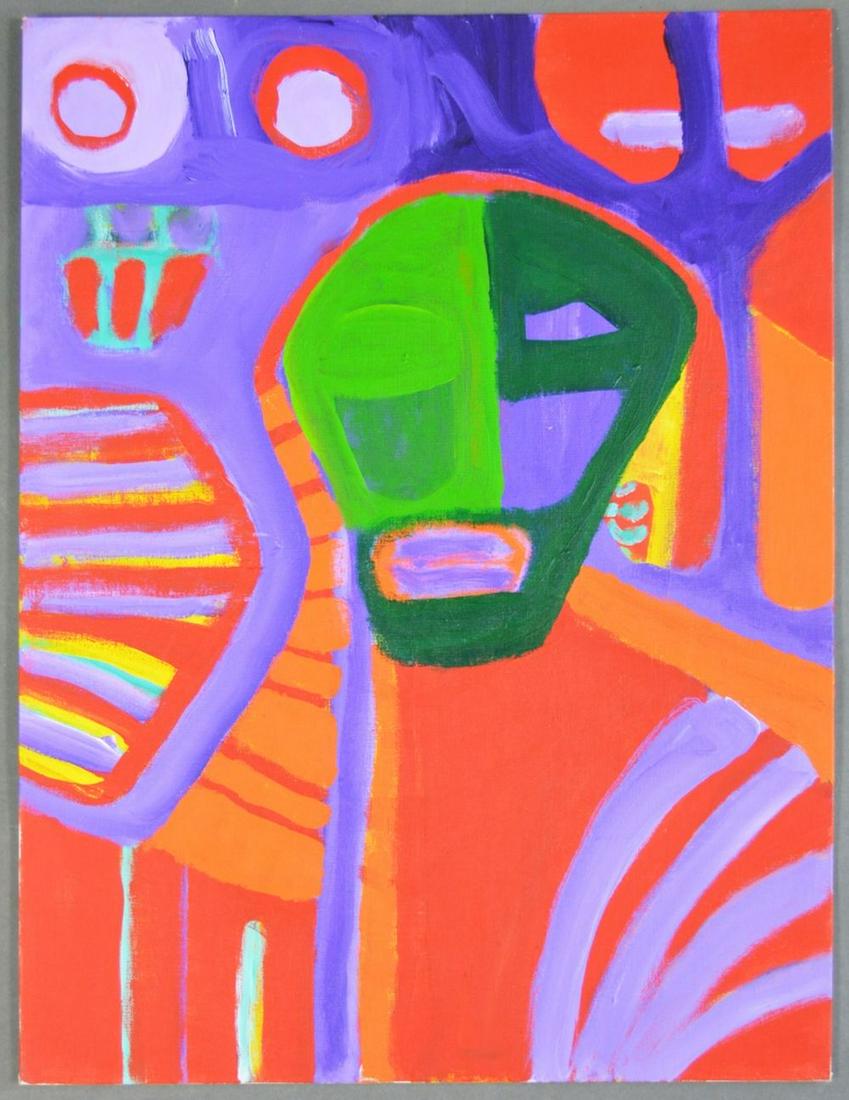 LOUISE ABRAMS ABSTRACT PAINTINGS (1 of 4)