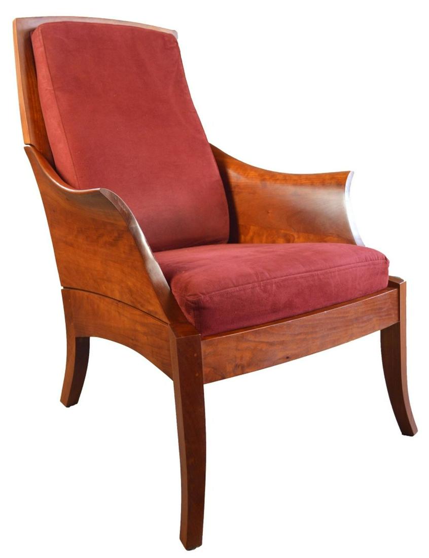 THOMAS THOS. MOSER SCULPTED WING CHAIR (1 of 7)