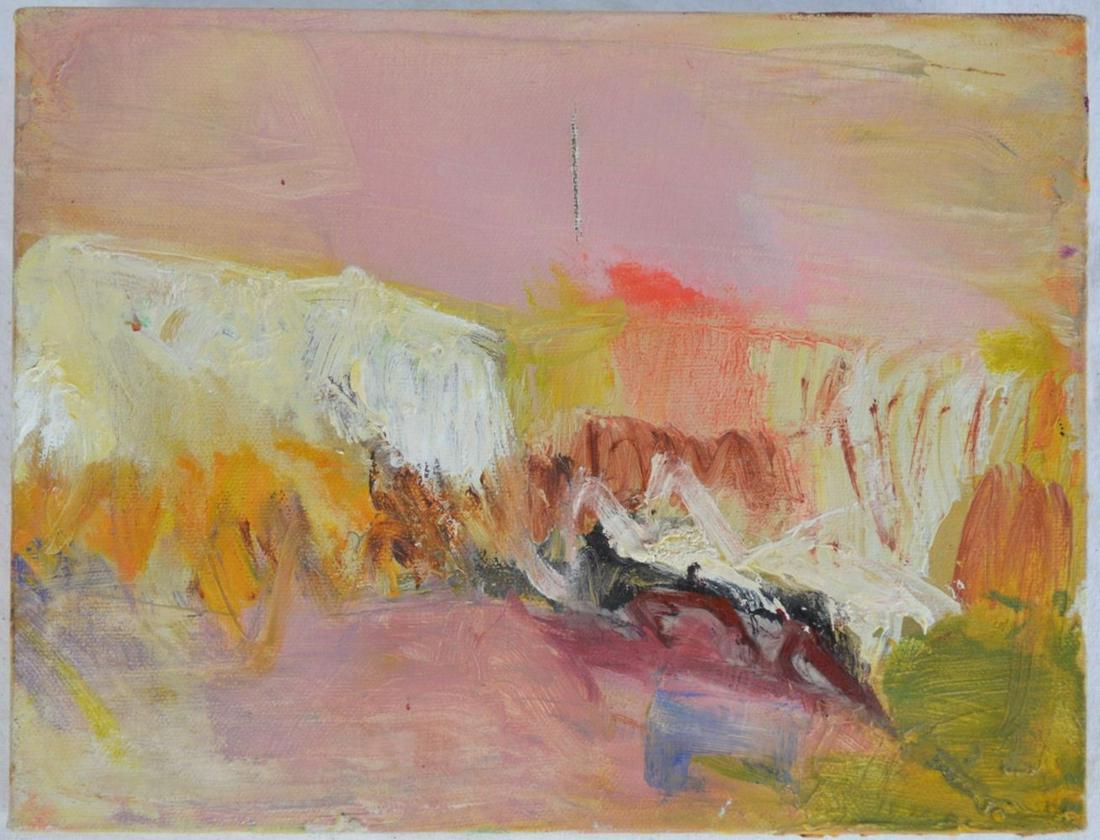 AMERICAN SCHOOL ABSTRACT PAINTING (1 of 5)