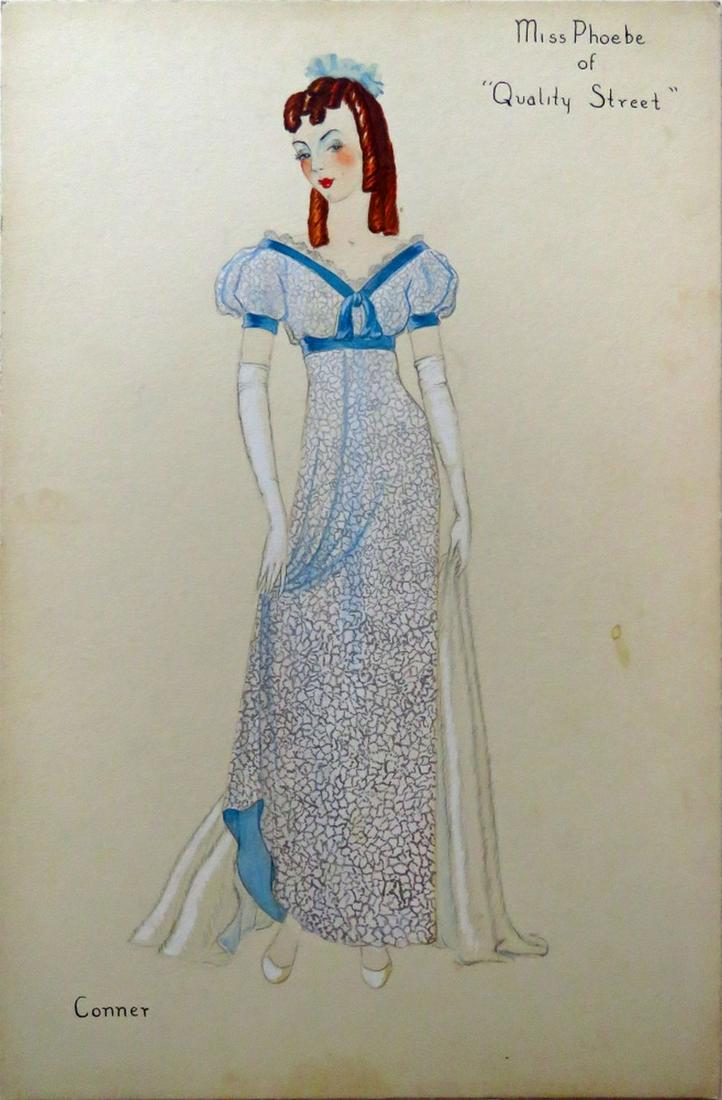 VINTAGE ILLUSTRATION ART PAINTING (1 of 8)