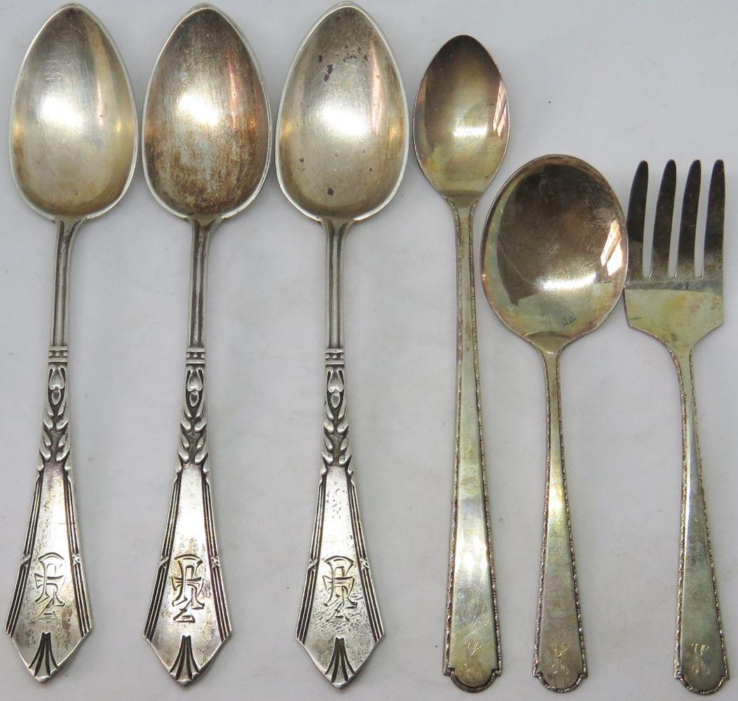 STERLING SILVER LOT INC RUSSIAN / LATVIAN 875 (1 of 12)