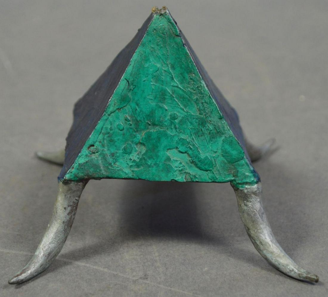 TONI PUTNAM ABSTRACT BRONZE PYRAMID (1 of 4)