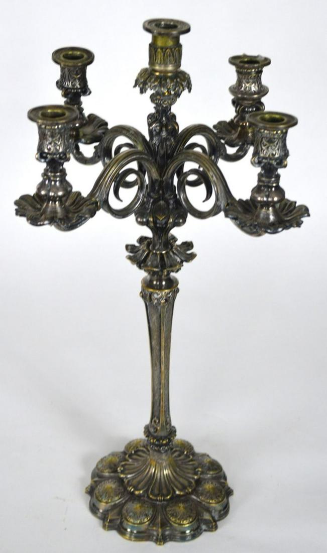 ANTIQUE FRENCH RENAISSANCE STYLE CANDLEABRA (1 of 6)