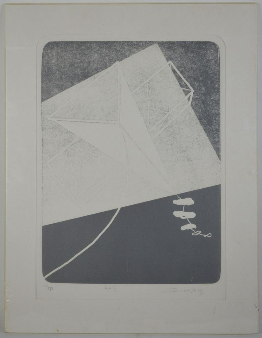 YIGAL ZEMER ORIGINAL INTAGLIO ETCHING SIGNED (1 of 6)