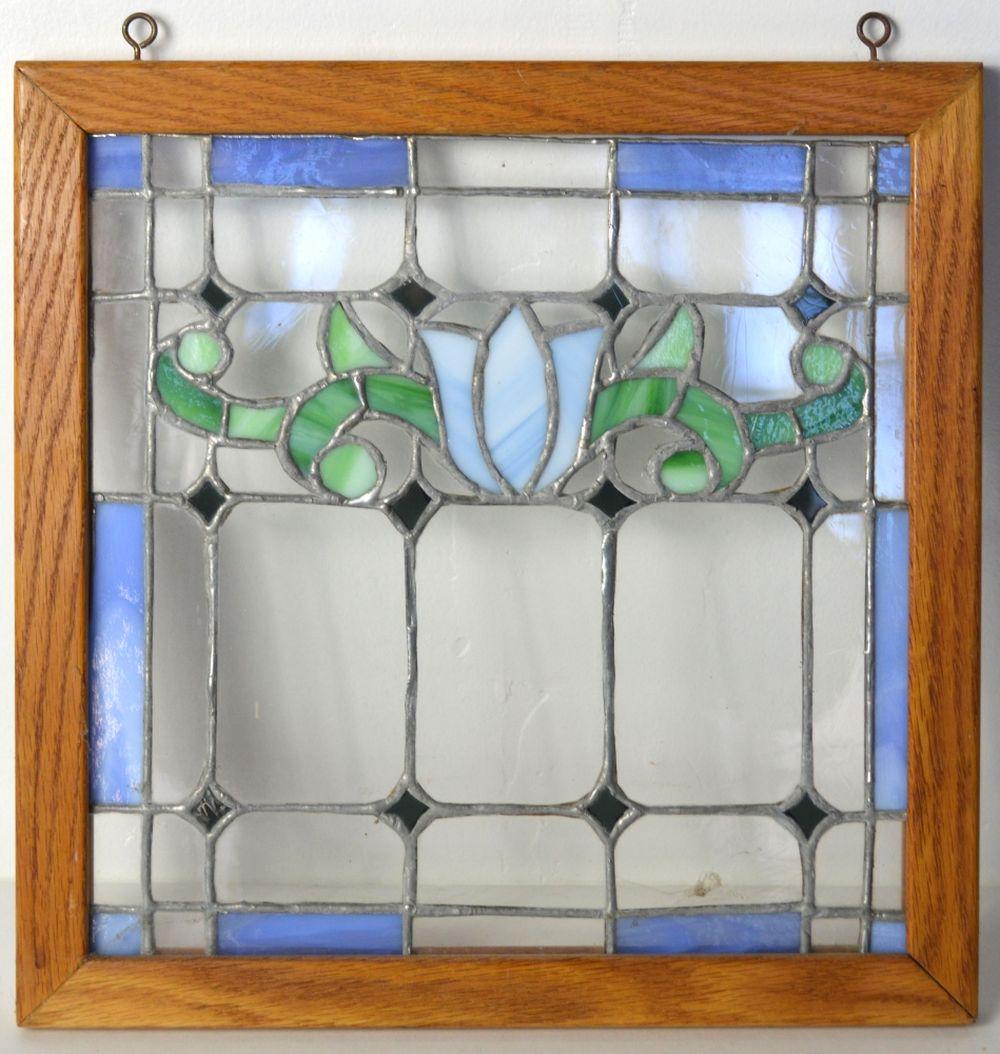 STAINED GLASS WINDOW PANEL (1 of 4)