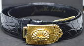 JUDITH LEIBER ALLIGATOR BELT