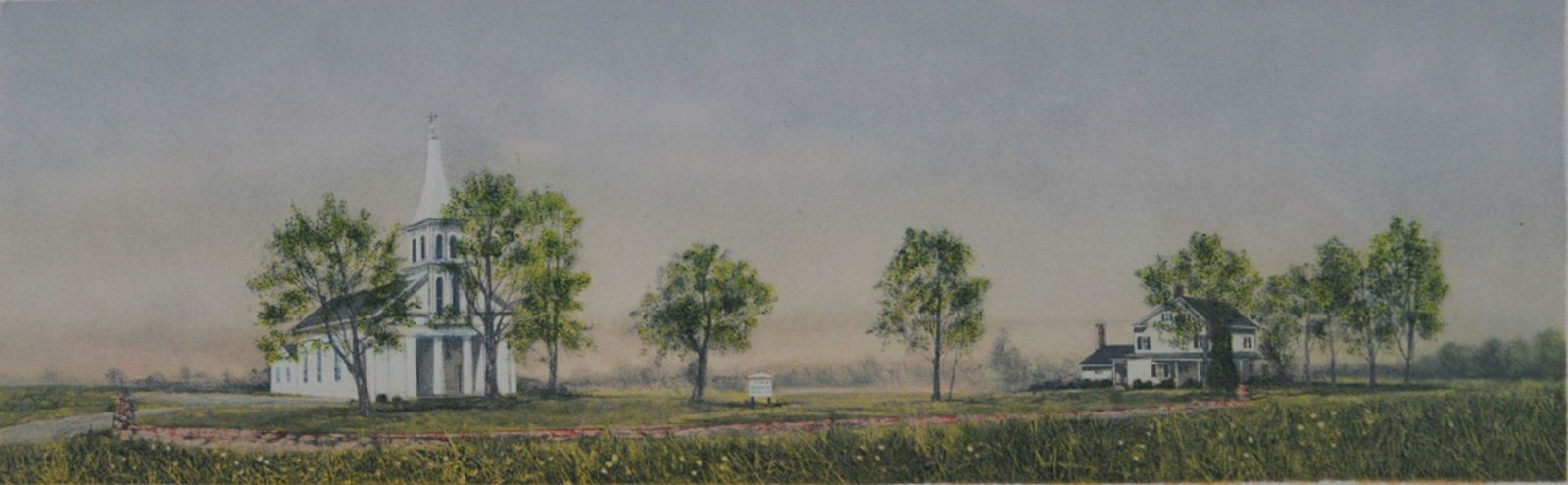 GERALD LUBECK (NJ/VT 1942-2019) LITHOGRAPH SIGNED (1 of 8)