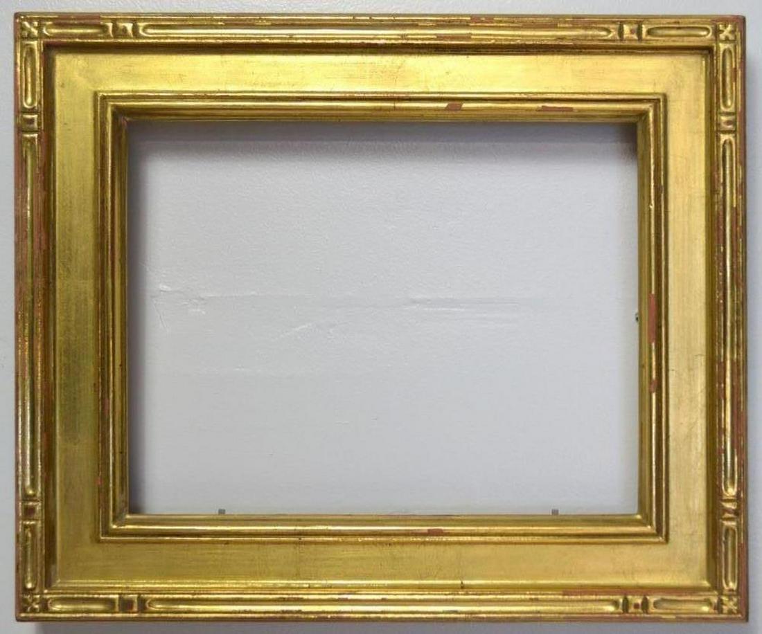 VINTAGE CARVED AND GILT PLEIN AIR PAINTING FRAME (1 of 4)