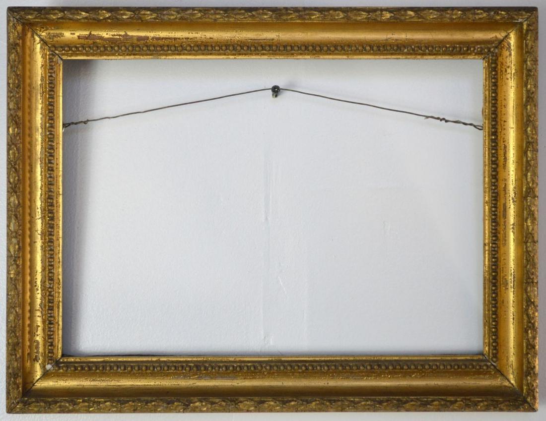 ANTIQUE AMERICAN GILT COVE PAINTING FRAME (1 of 5)