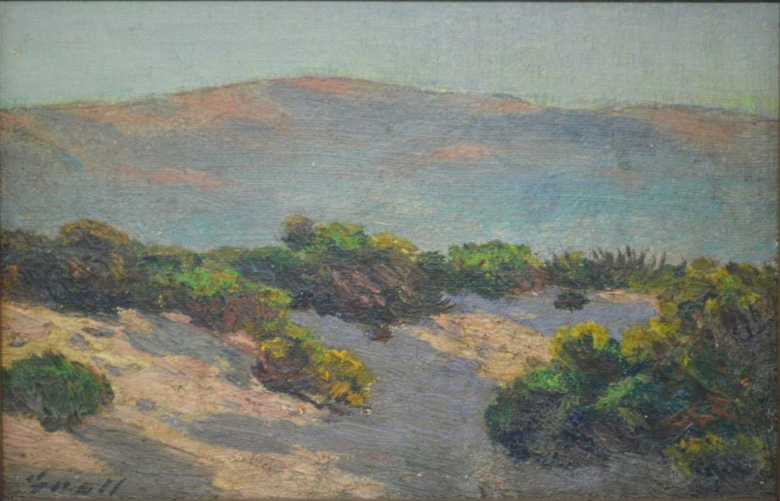 ALBERT LOREY GROLL WESTERN PAINTING SIGNED (1 of 4)