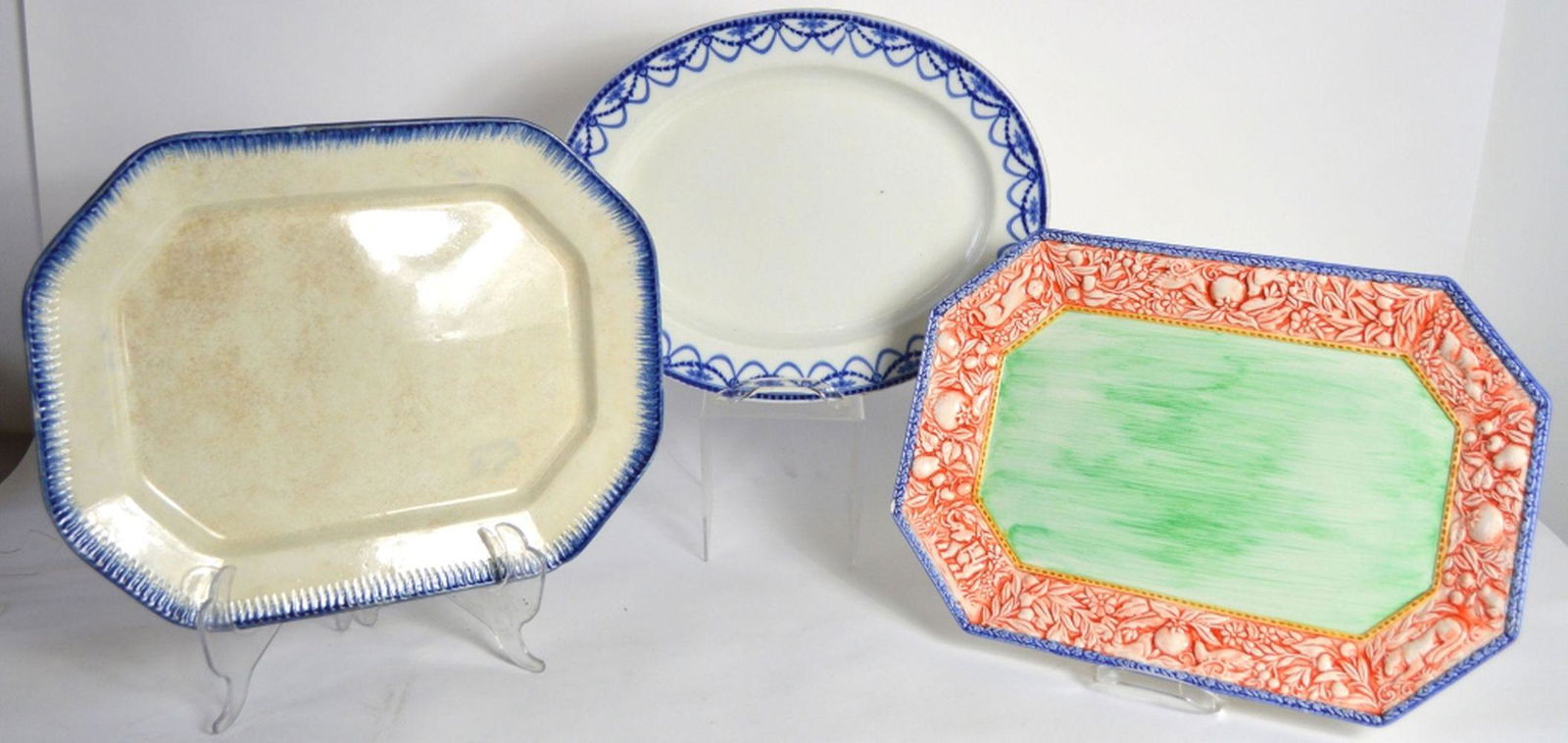 LOT 3 LARGE SERVING PLATTERS (1 of 6)