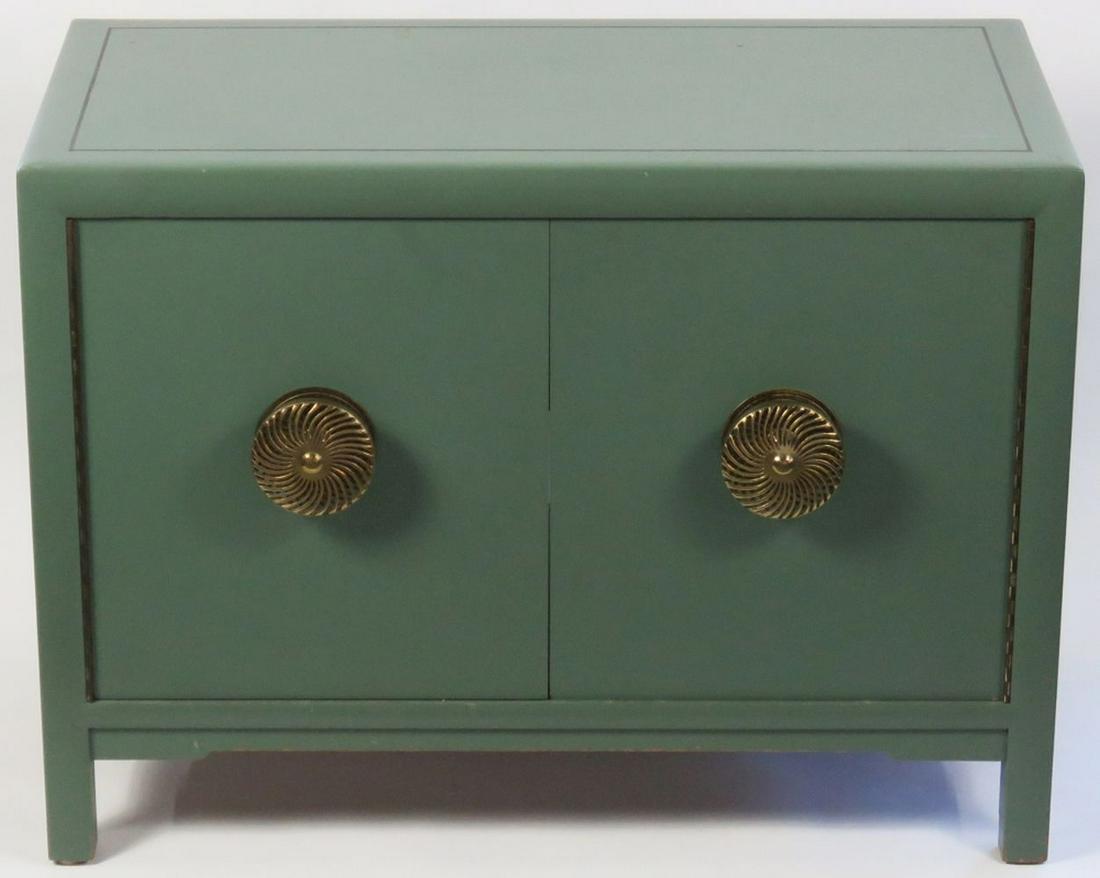 HOLLYWOOD REGENCY STYLE CREDENZA CONSOLE (1 of 8)