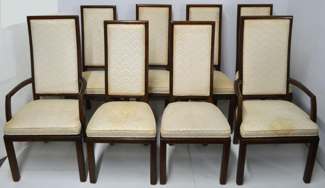 HENREDON SET OF 8 1980'S DINING CHAIRS (1 of 12)