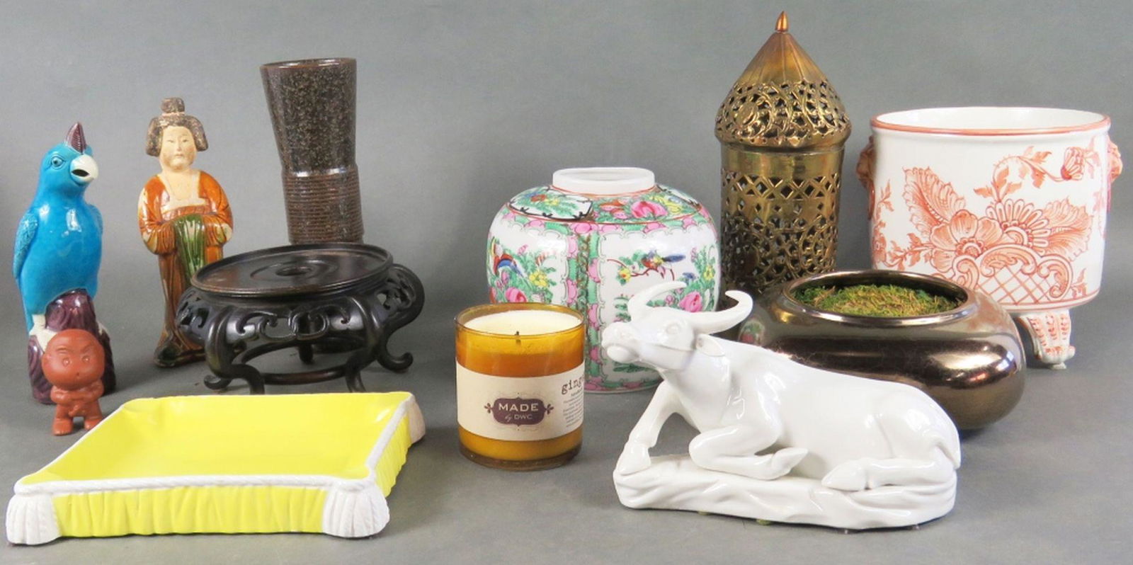 LOT VINTAGE POTTERY PORCELAIN (1 of 9)