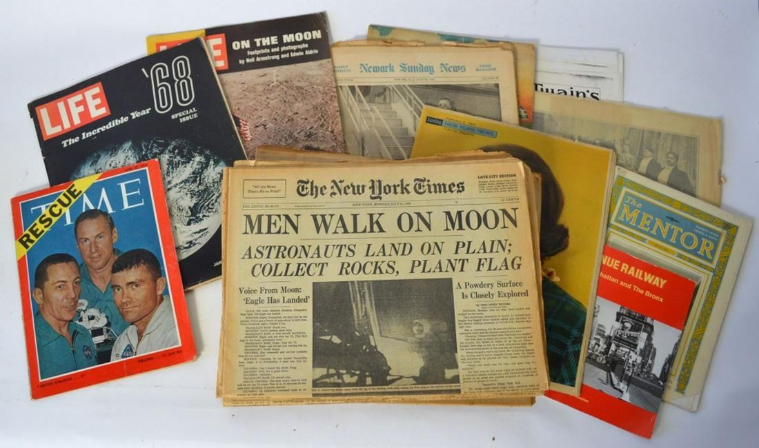 BOX LOT ASSORTED PAPER EPHEMERA (1 of 5)