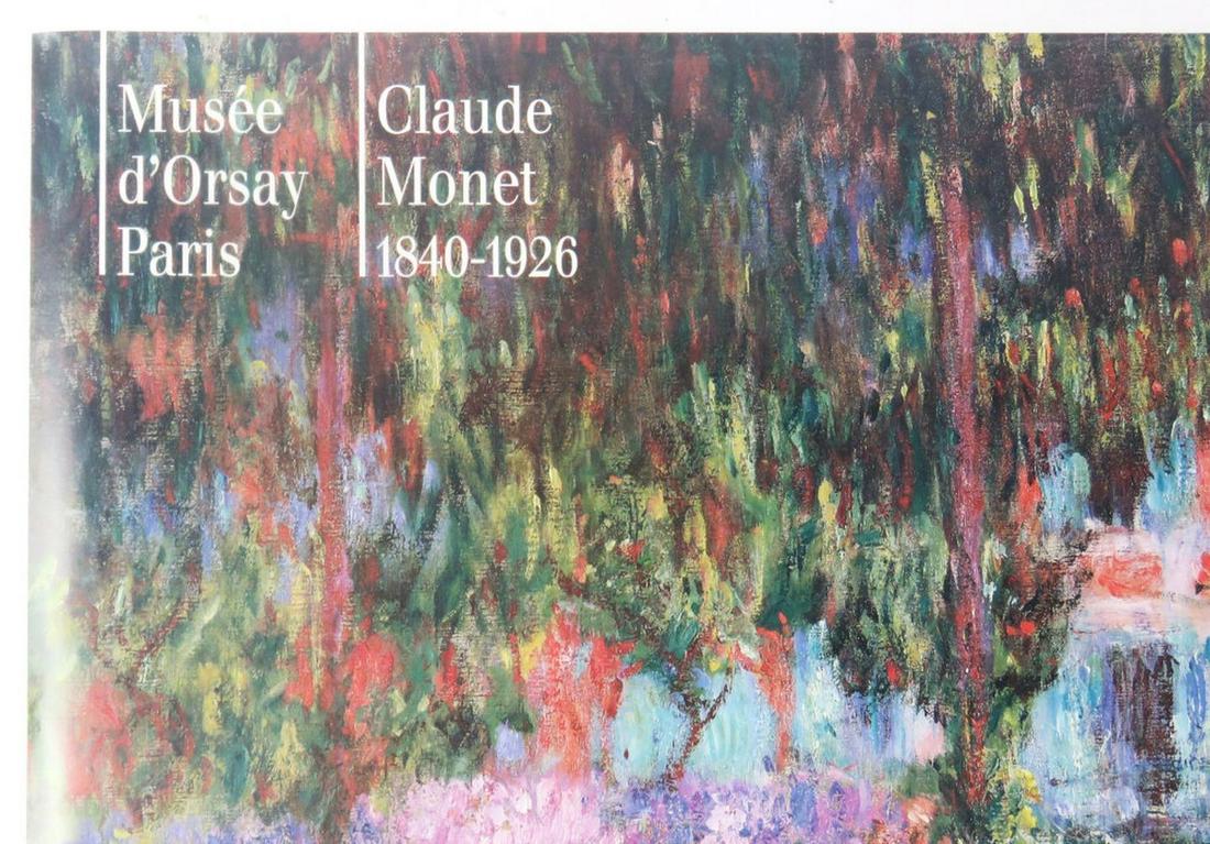 4 VINTAGE EXHIBITION POSTERS MONET TURNER ETC (1 of 10)
