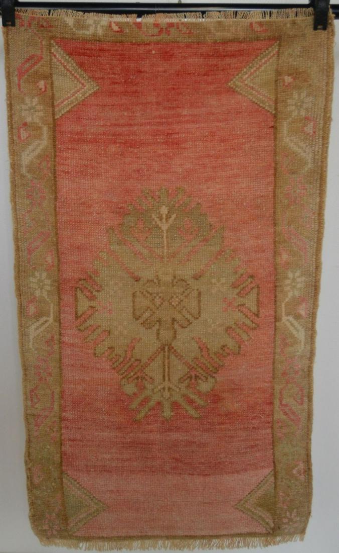 ANTIQUE ANATOLIAN YASTIK RUG CARPET (1 of 4)