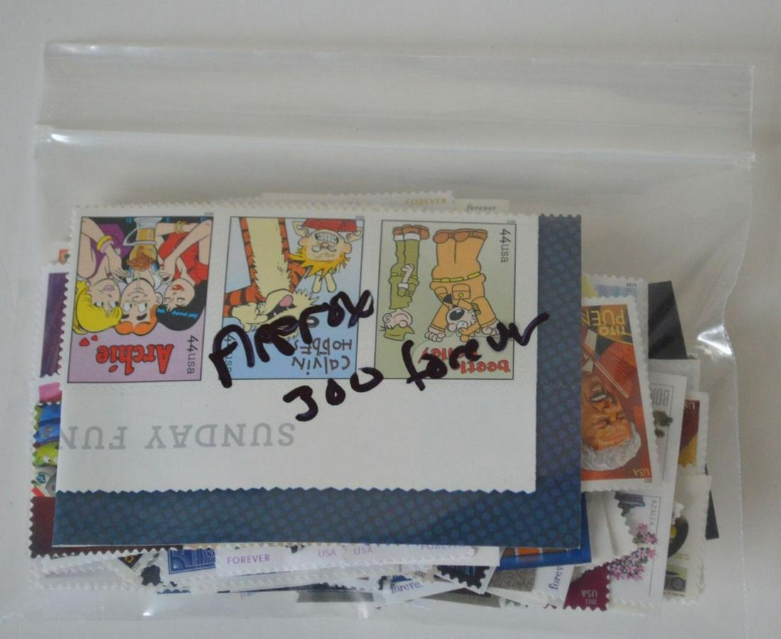 STAMP COLLECTION FOREVER STAMP LOT (1 of 3)