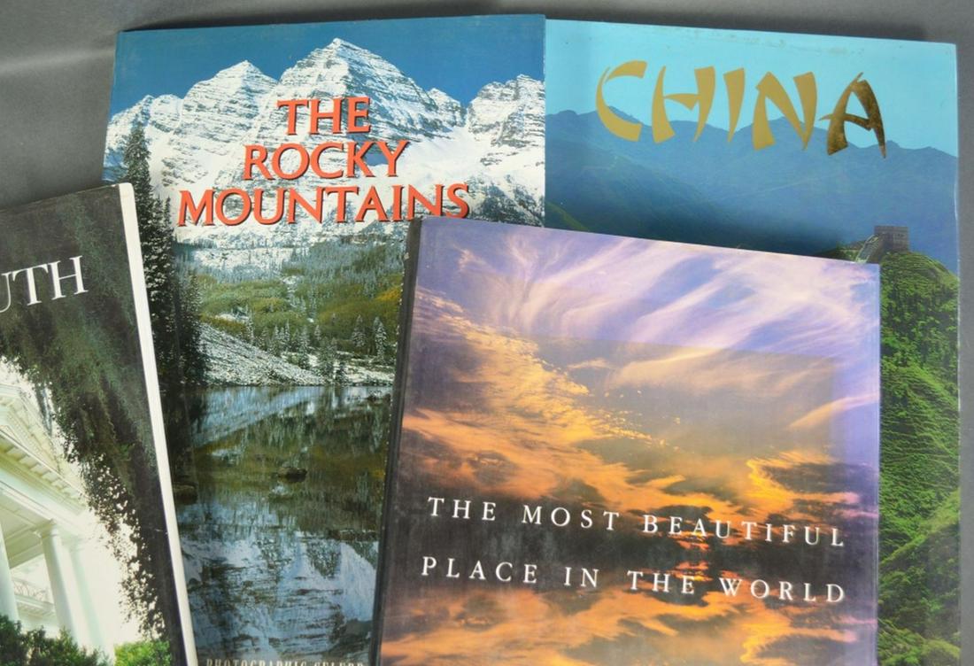 LOT OF GEOGRAPHIC PHOTOGRAPHY LANDSCAPE BOOKS (1 of 4)