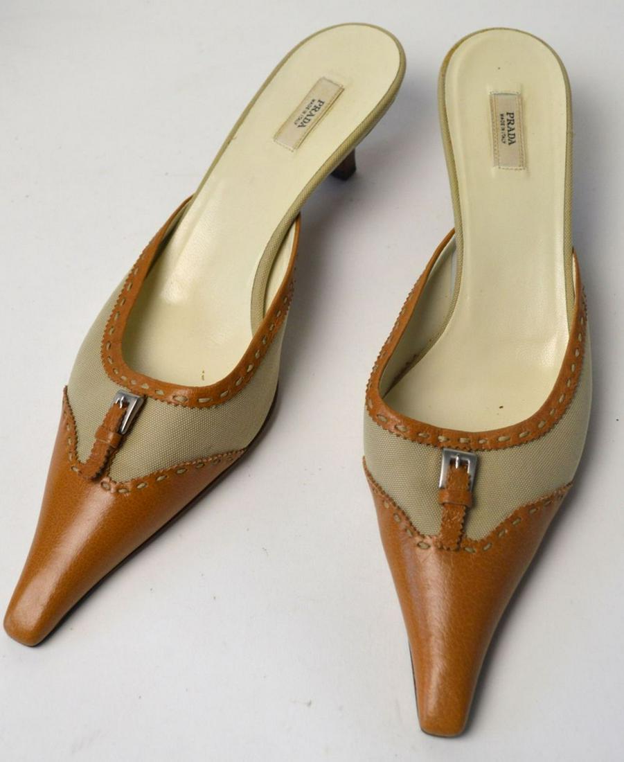 PRADA CANVAS TREND WOMENS SHOES ORIGINAL BOX (1 of 8)