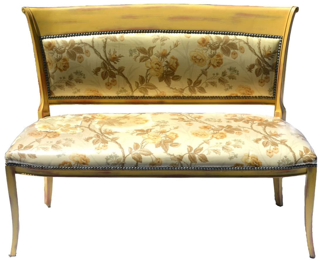 VINTAGE FRENCH COUNTRY SETTEE (1 of 10)