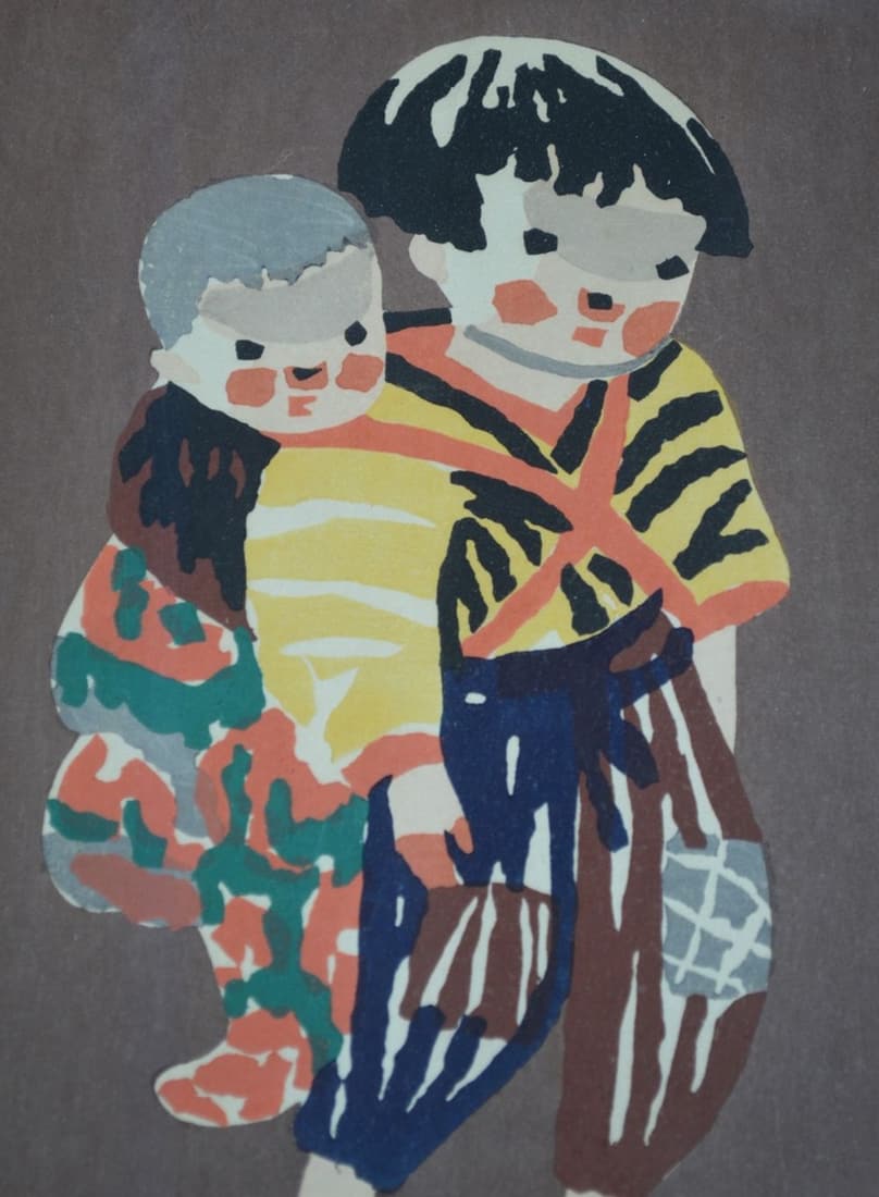 KIYOSHI SAITO WOODBLOCK SIGNED (1 of 7)