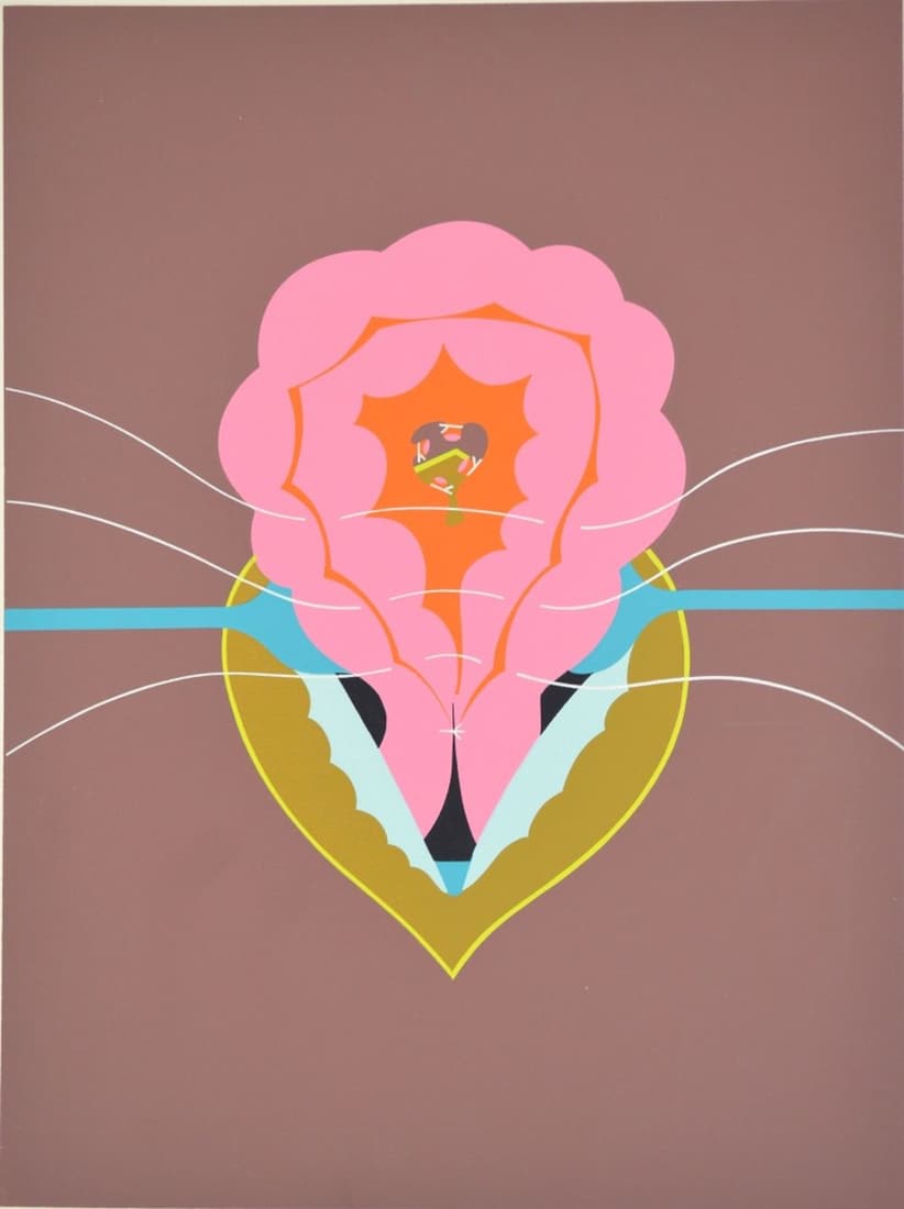 2 FINE MEDICAL SERIGRAPHS 1950'S (1 of 4)