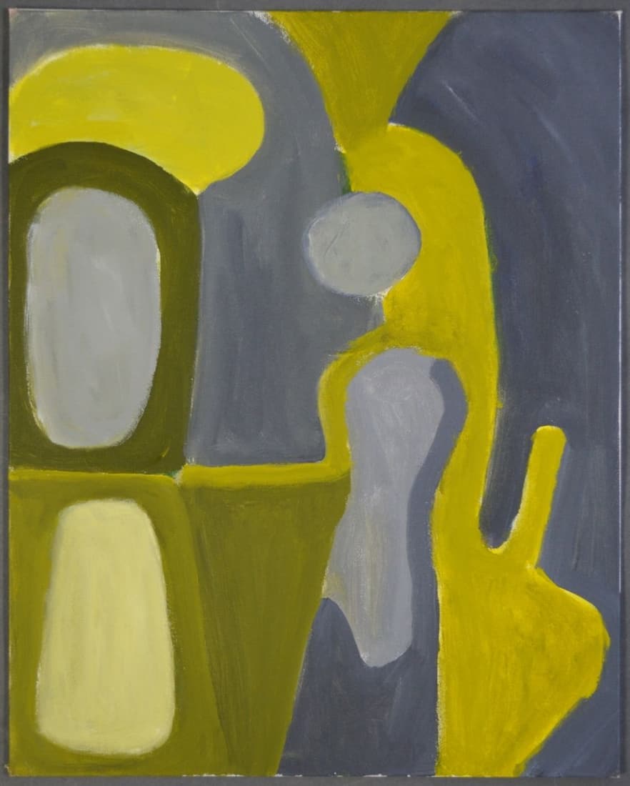 LOUISE ABRAMS ABSTRACT PAINTING (1 of 4)