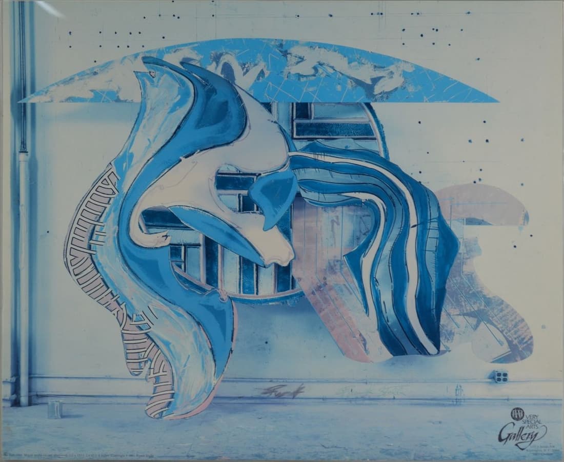 FRANK STELLA SIGNED EXHIBITION POSTER (1 of 11)