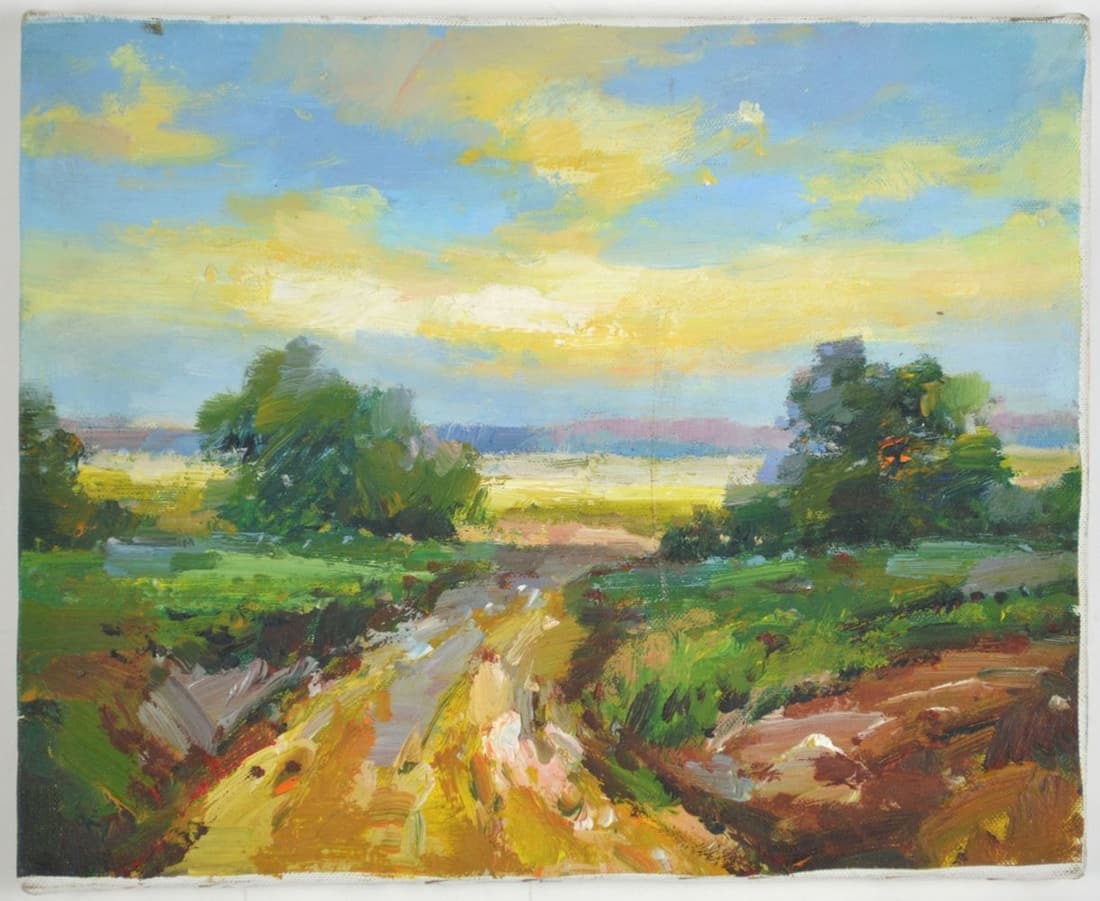 IMPRESSIONIST LANDSCAPE PAINTING (1 of 4)