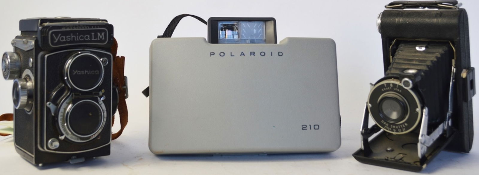 LOT OF 3 VINTAGE CAMERAS INC POLAROID (1 of 20)