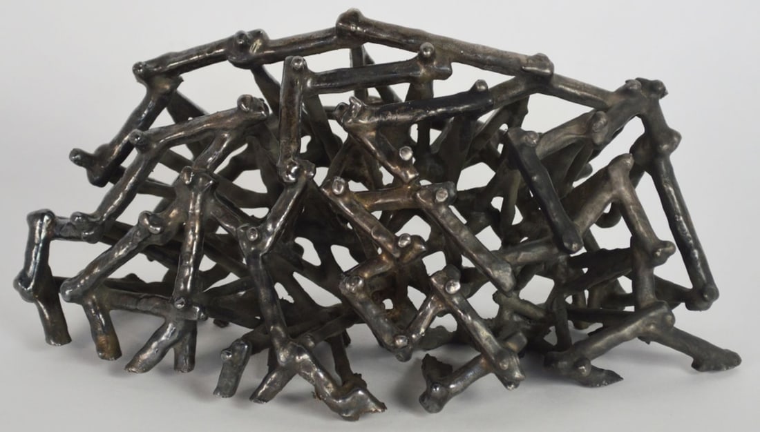 STEPHEN TALASNIK B 1954 ABSTRACT SCULPTURE SIGNED (1 of 7)