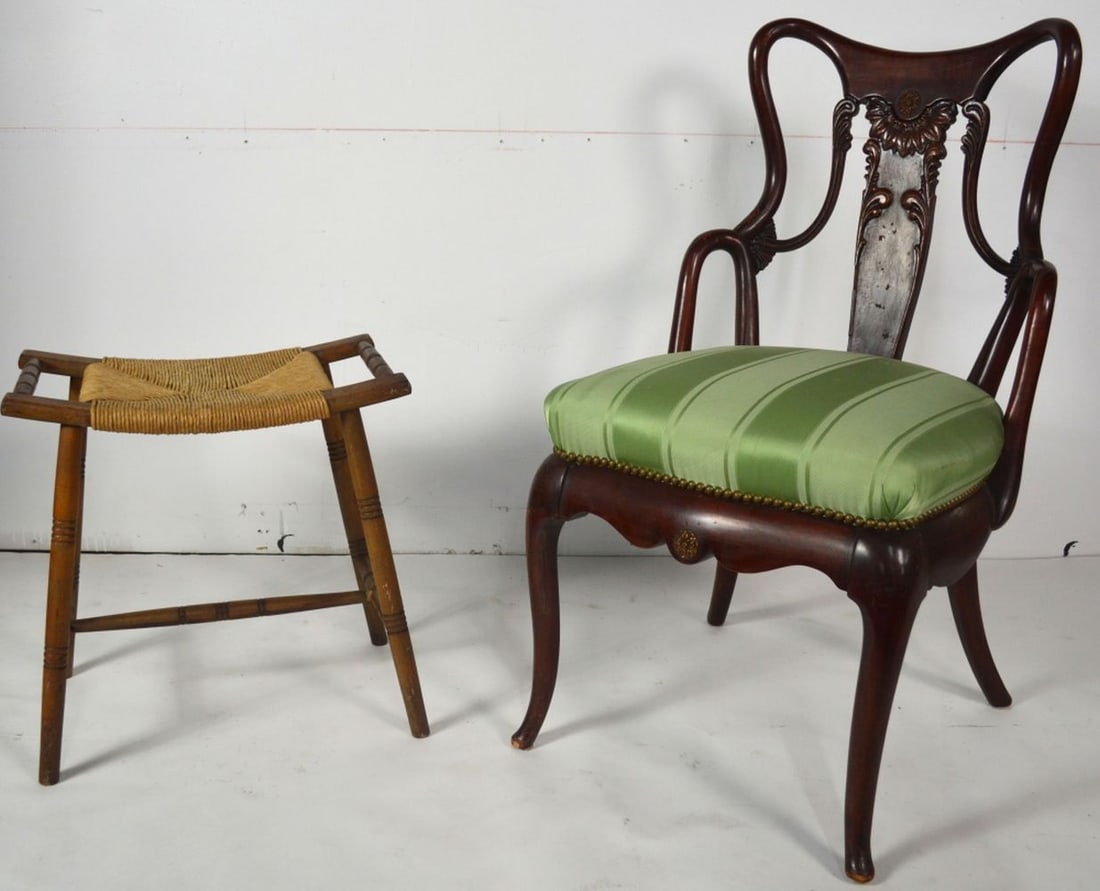 ART NOUVEAU ESTHETIC MOVEMENT ANTIQUE CHAIR (1 of 9)