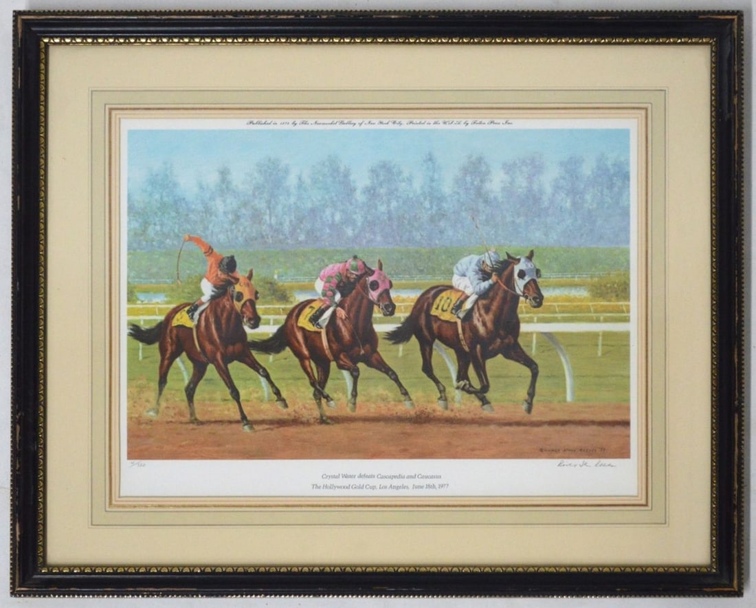 RICHARD STONE REEVES SIGNED LITHOGRAPH HEYDENRYK (1 of 10)