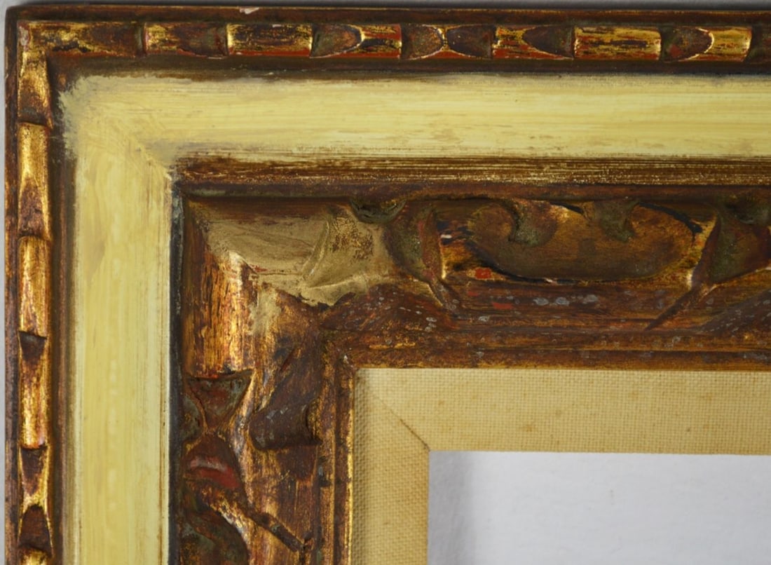 FLORENTINE STYLE CARVED GILT PAINTING FRAME (1 of 5)