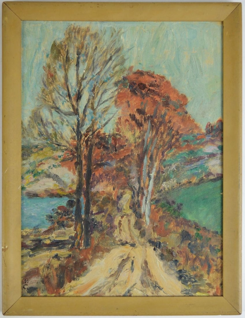 ELIZABETH WALLACE CAMERON PAINTING SIGNED (1 of 5)