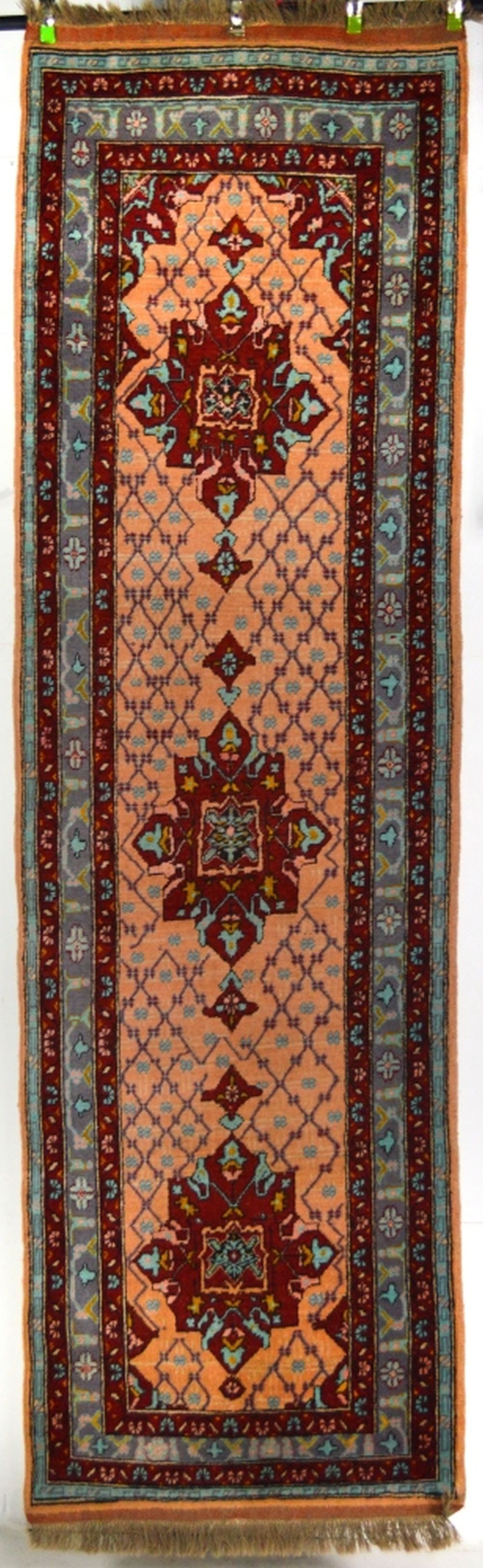 VINTAGE SERAB DESIGN CARPET RUNNER RUG (1 of 8)