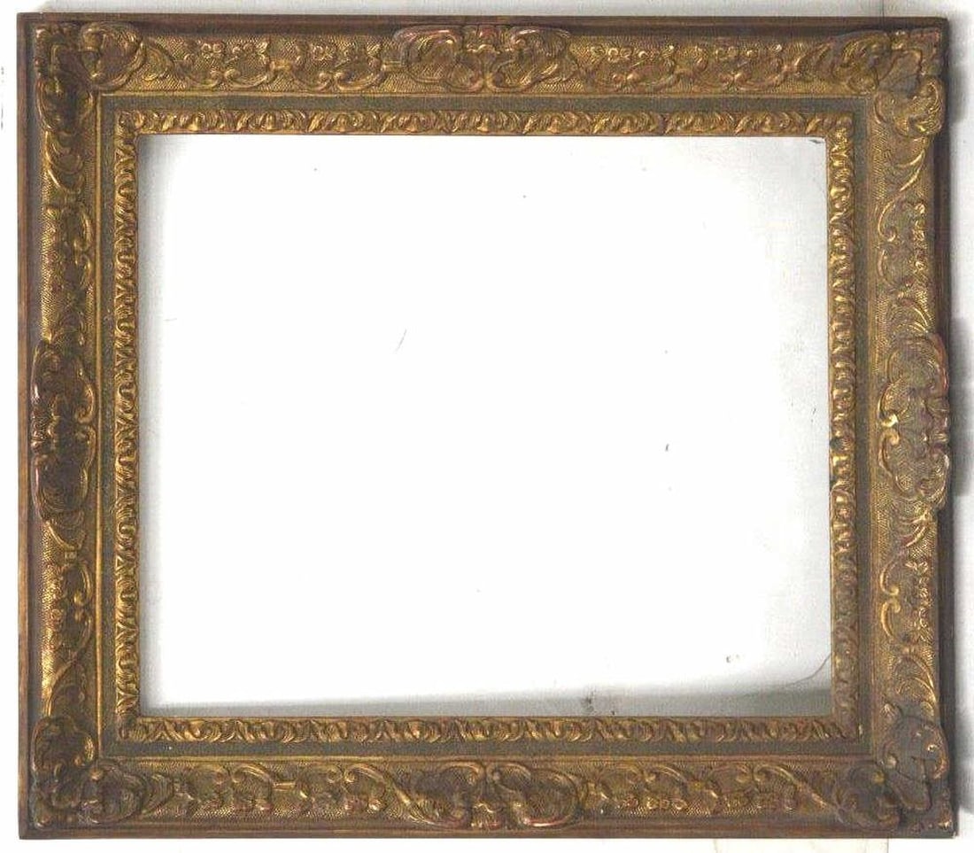 ANTIQUE LOUIS XV MANNER GILT PAINTING FRAME (1 of 6)