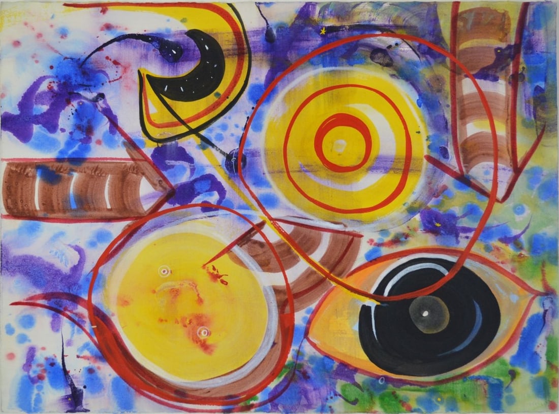 RUPERT PICOTT MODERN ABSTRACT PAINTING (1 of 6)