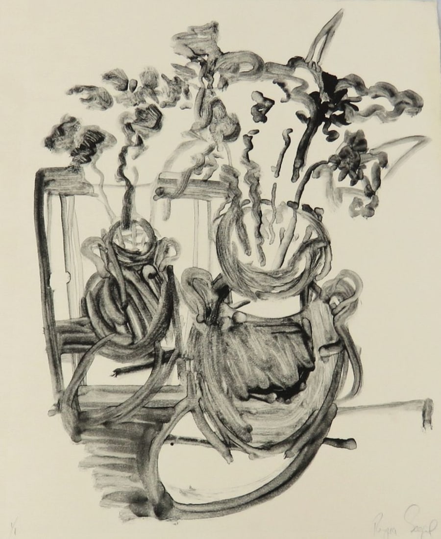 MODERN LITHOGRAPH SIGNED (1 of 7)