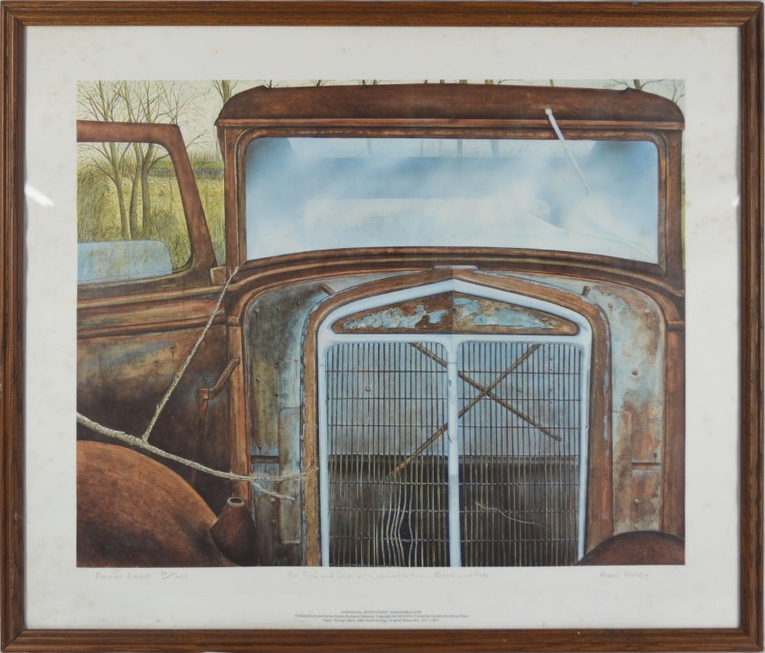 ANDRE HARVEY ORIGINAL LITHOGRAPH SIGNED (1 of 10)